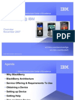 Blackberry at IBM Education Overview1
