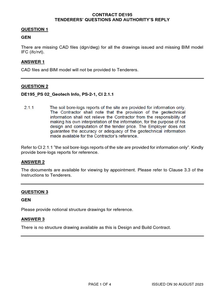 DE195 - TQAR1 - Qns1 To 9 | PDF