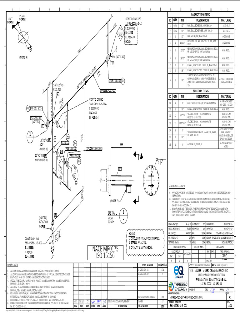 All Piping Drawings Spec Sheets PDF Pipe (Fluid Conveyance