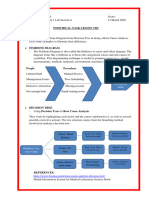 Health Information System LAB - Fishbone Diagram From Decision Tree in Doing A Root Cause Analysis - ASSIGNMENT ANSWERS