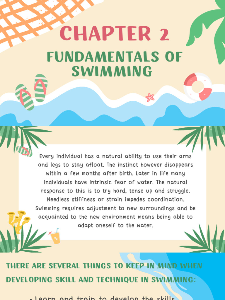 Fundamentals Of Swimming Pdf Buoyancy Hand