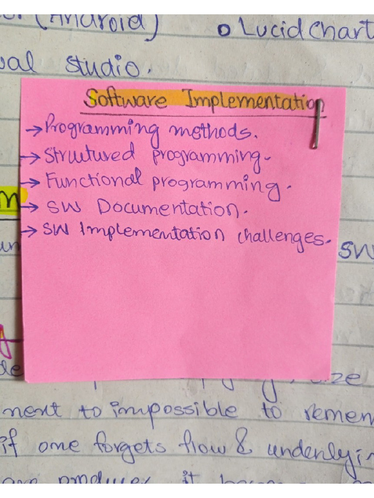Se notes software implementation pdf