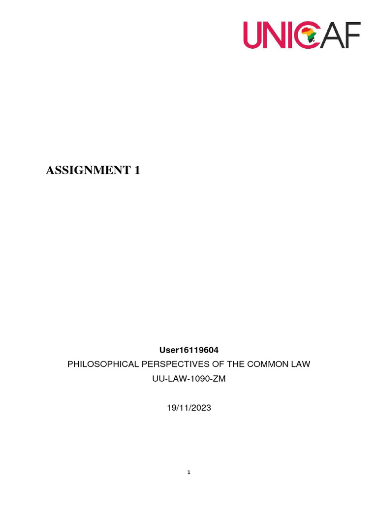 Common Law: Principles and Perspectives | PDF | Politics | Social Science