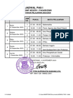 Jadwal Pas 1 2324