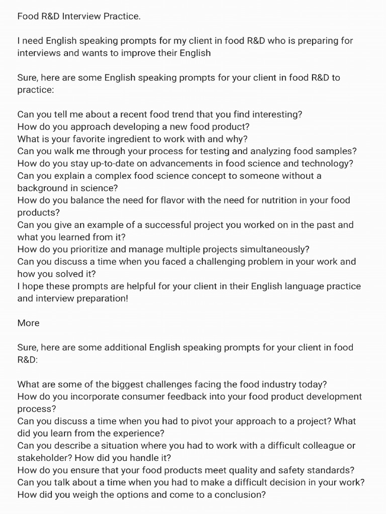 Job Interview Questions PDF