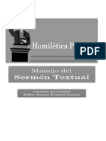 HOMILETICA PRÀCTICA - El Manejo Del Sermòn Textual