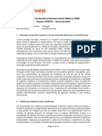 Usina Cerradao - Resumo Da Revisão Ambiental e Social (RRAS)