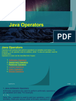 Java Operators