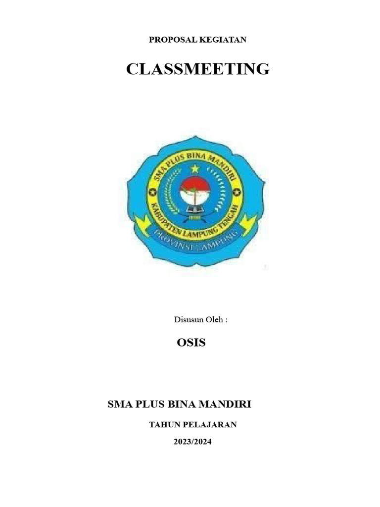 Proposal Kegiatan Hut Ri Ke-78 | PDF