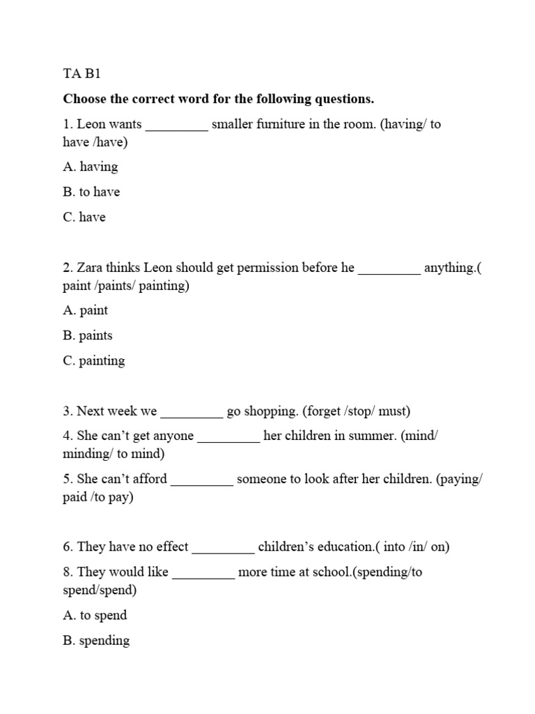 ﾄ燭 B1 1 Multiple New Choice Pdf