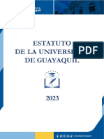 Estatuto de La Universidad de Guayaquil 2023