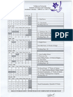 Calendar B.SC - Csit 1