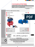 GF-0713 - GF-0759 Pompa Hidrofor Si Hidrofor