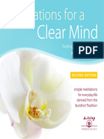 Meditations For A Clear Mind - Booklet - Download - 2019-07