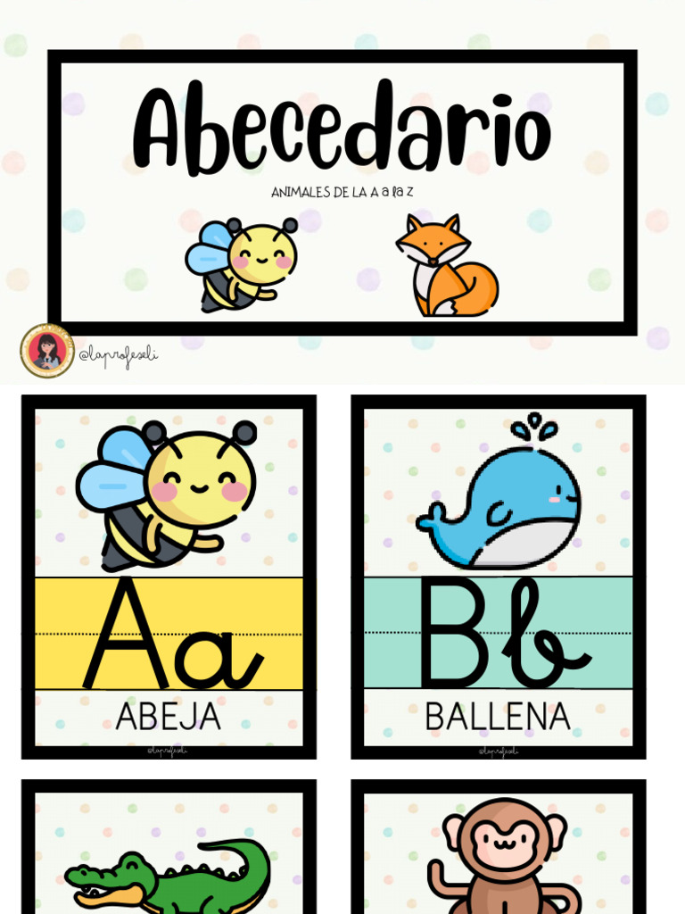 Abecedario Animales | PDF