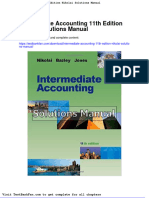 Full Download Intermediate Accounting 11th Edition Nikolai Solutions Manual