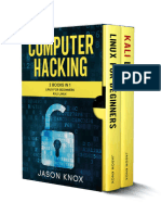 Computer Hacking - 2 Books in 1 - Linux For Beginners + Kali Linux