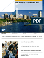 SAP Public Sector Business Case