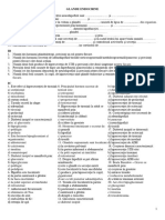 Exercitii - Glande Endocrine