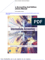 Full Download Intermediate Accounting 2nd Edition Gordon Solutions Manual