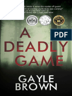 A Deadly Game - Gayle Brown