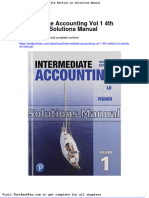 Full Download Intermediate Accounting Vol 1 4th Edition Lo Solutions Manual