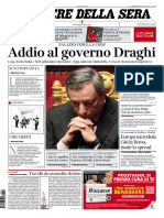 Corriere Della Sera 21 Luglio 2022