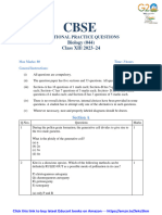 Class XII Biology-PQ Set 1