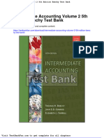 Full Download Intermediate Accounting Volume 2 5th Edition Beechy Test Bank
