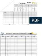 Formatos de Limpieza Unidad, Limpieza Colector