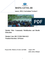 Community Mobilization and Health Education