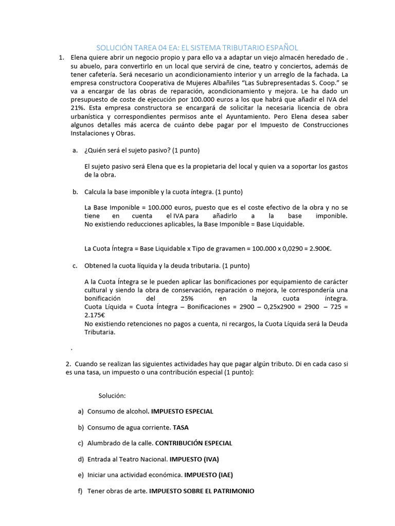 Tarea 04 y Solución 2022 | PDF | Finanzas y dinero