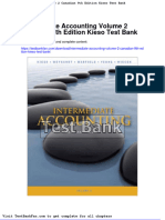 Full Download Intermediate Accounting Volume 2 Canadian 9th Edition Kieso Test Bank