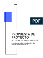 Portada Propuesta de Proyecto Profesional Negro