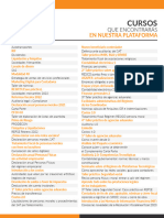 Cursos Grabados en Plataforma