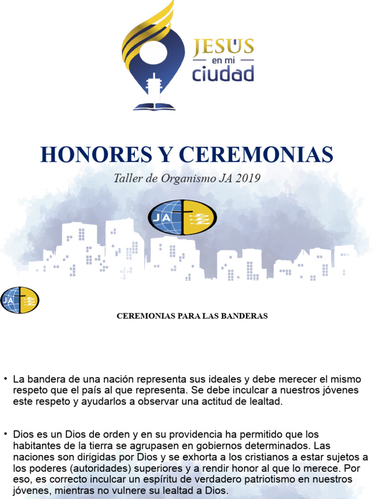 Ceremonias y Honores | PDF