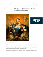 Novena de São Pio de Pietrelcina A Nossa Senhora Do Rosário de Pompéia - Comunidade Mel de Deus