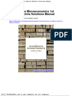 Full Download Intermediate Microeconomics 1st Edition Mochrie Solutions Manual