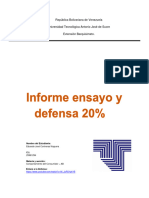 Informe de Ensayo y Defensa 20%