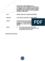 Solicitud de Fijación de Audiencia-Tarea.