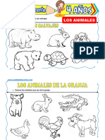 Los Animales para Niños de 4 Años