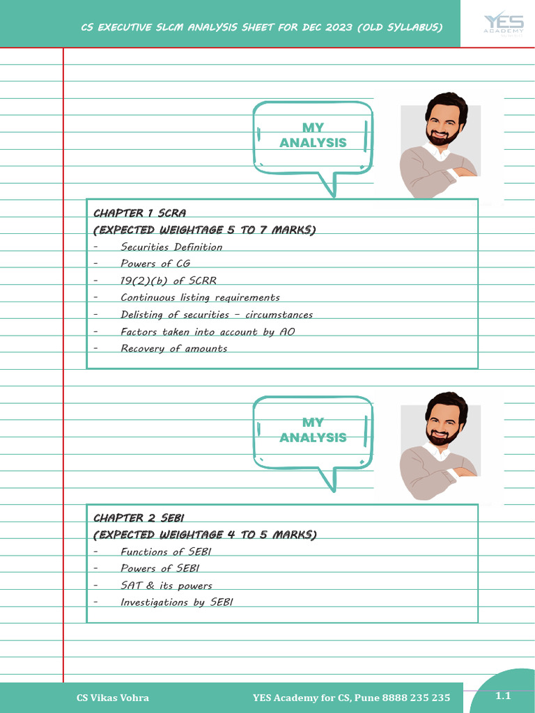 SLCM Analysis Sheet Dec 23 (Old Syllabus) | PDF