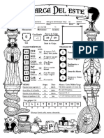 Ficha de Personaje Editable - La Marca Del Este (Personal)