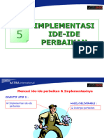 QCC-5 Implementasi Ide-Ide Perbaikan