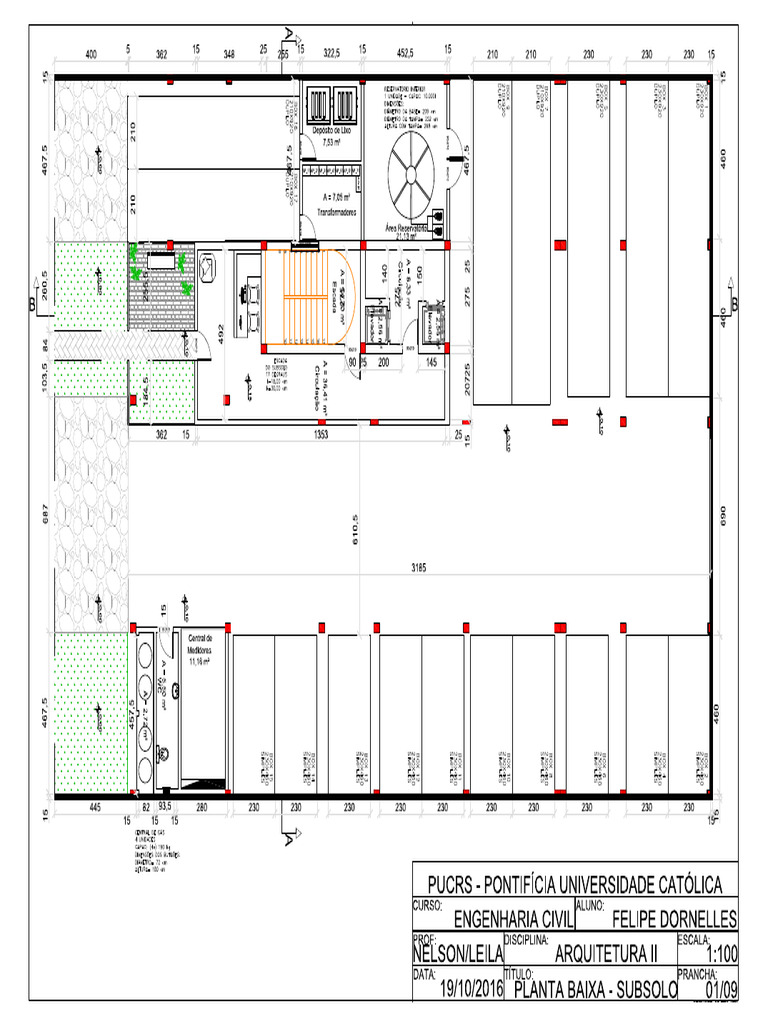 Planta Baixa - Subsolo | PDF