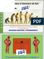 Ergonomia y Levantamineto de Carga Didema Junio 2022