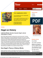 Hegel On History Issue 129 Philosophy Now