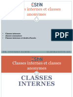 Classes Internes, Classes Anonymes Et Énumeration