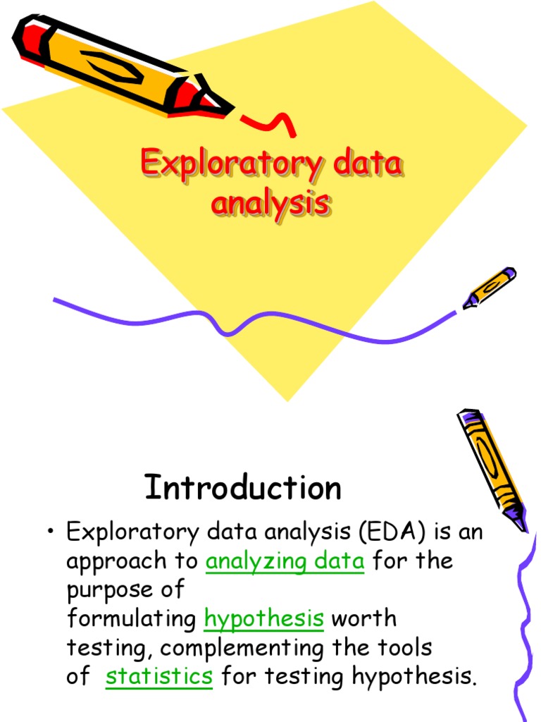 Exploratory Data Analysis | PDF | Mean | Variance