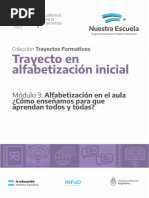 TAI Curso3. Curso 3. Alfabetización en El Aula:¿cómo Enseñamos para Que Aprendan Todos y Todas?